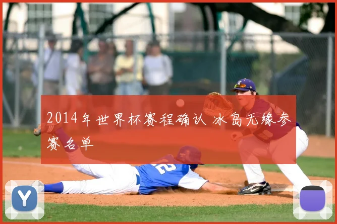 2014年世界杯赛程确认 冰岛无缘参赛名单